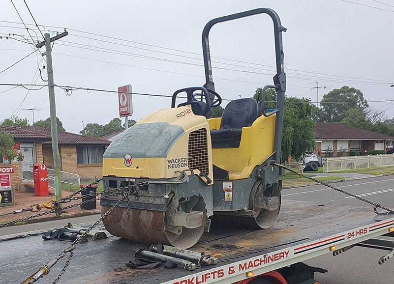 Forklift, machinery & equipment towing