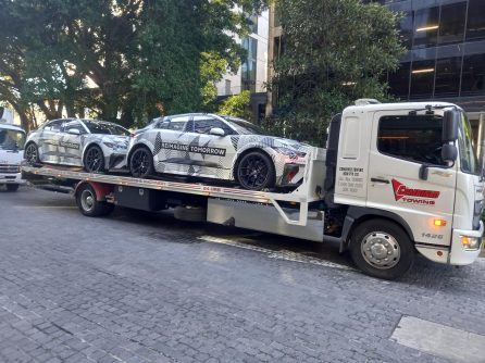 Luxury and prestige audi tow truck service sydney